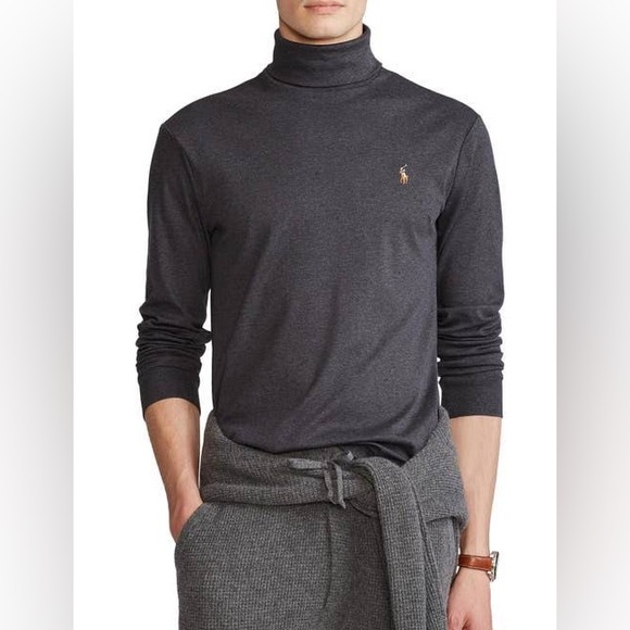 NWOT Polo Ralph Lauren Soft Cotton Turtleneck - Picture 6 of 6